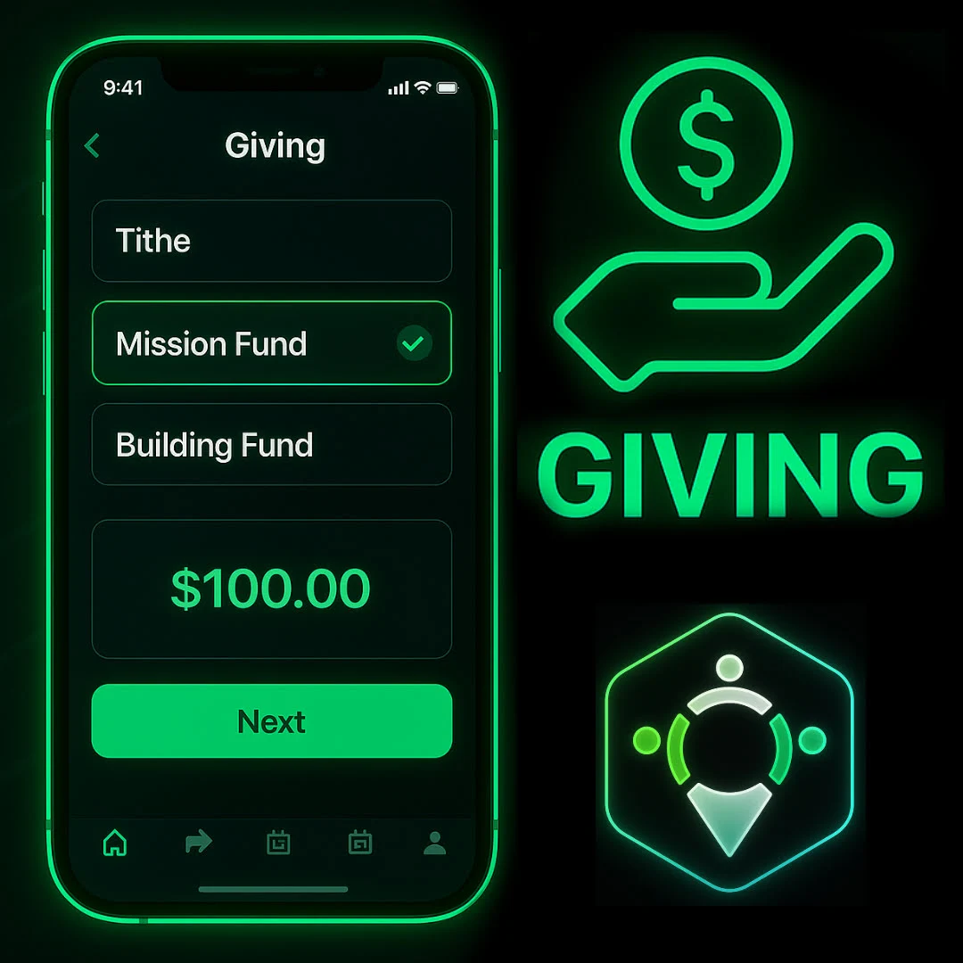 SWAPP Church App Giving Feature