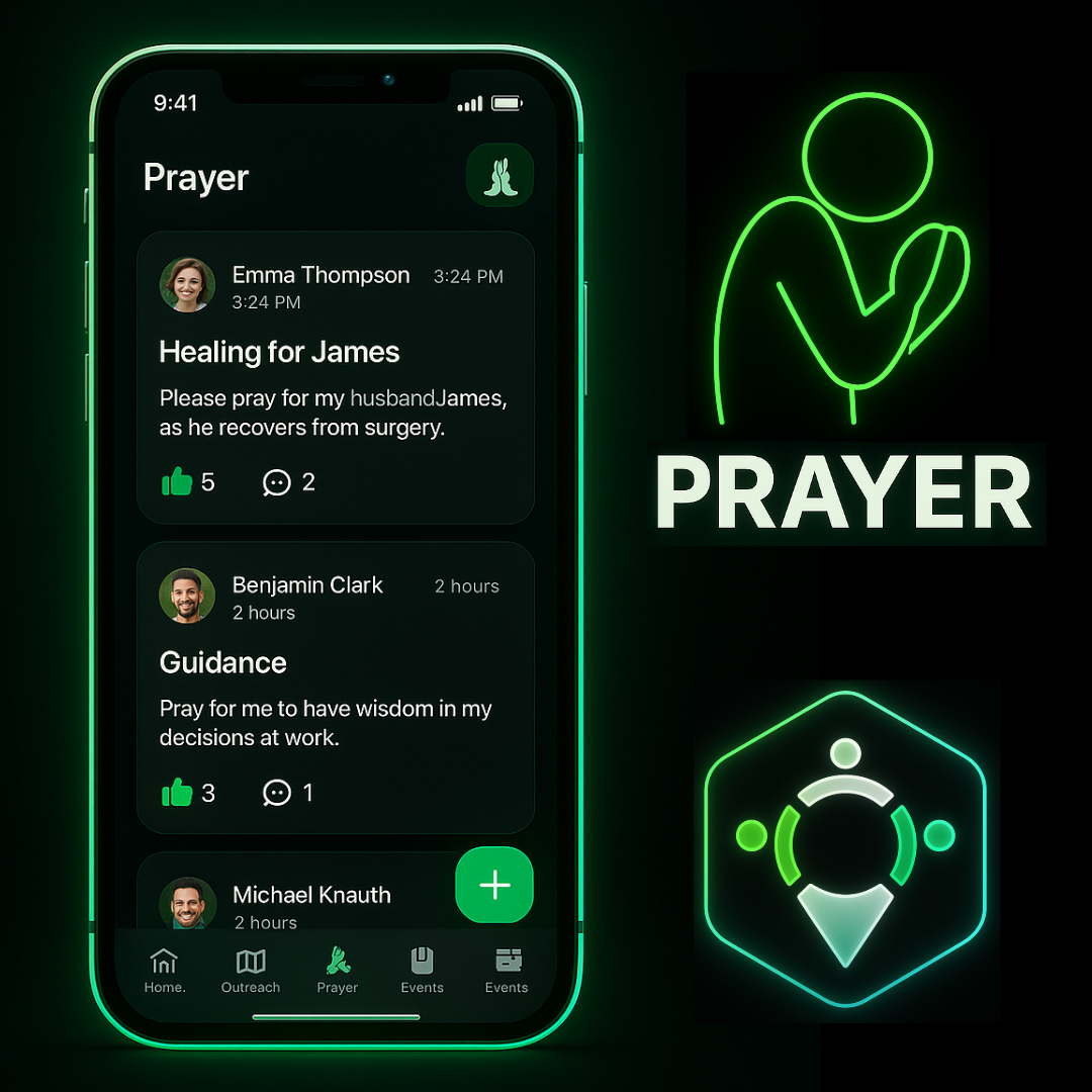 Digital Church Prayer Chain Interface